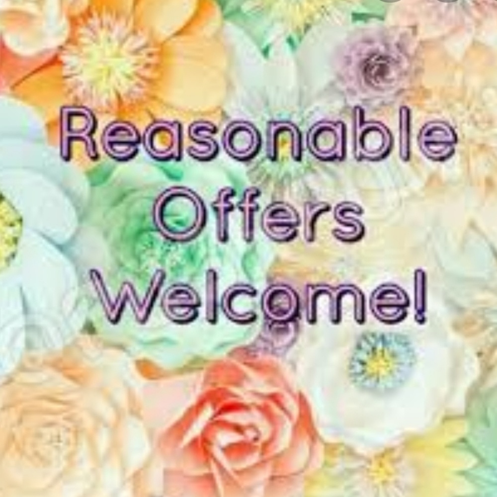 Accepting Reasonable Offers!
